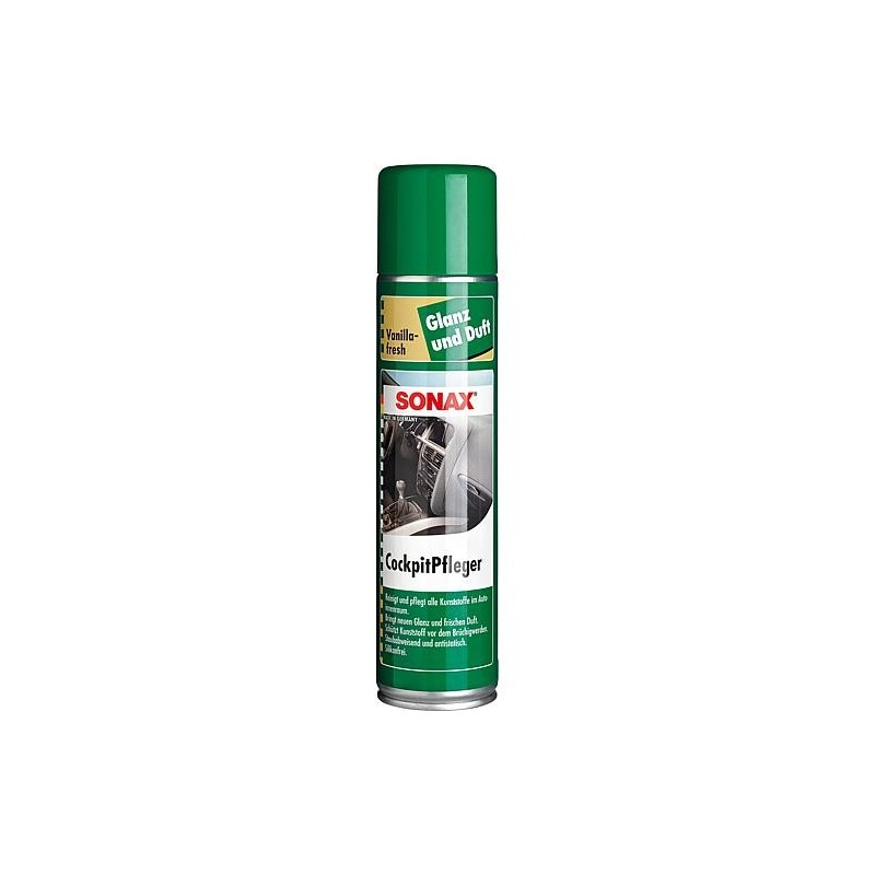 Produit d'entretien voiture intérieure, SONAX, aérosol 400 ml parfum citron
