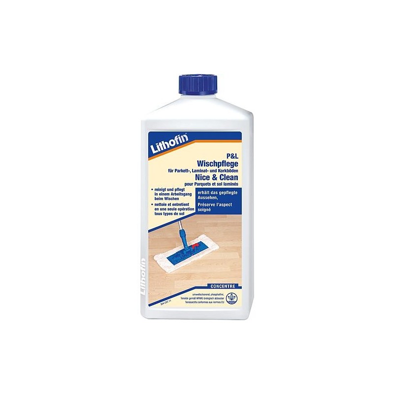 Entretien par essuyage LITHOFIN P et L, flacon de 1 l