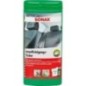 Lingettes nettoyantes SONAX pour l'intérieur de voiture, 25 pièces en boite plastique