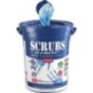 Lingettes nettoyantes SCRUBS IN-A-BUCKET recipient avec 30 lingettes