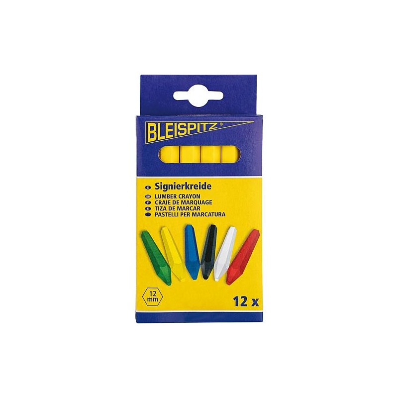Craie de marquage HAROMAC jaune cond:12 pcs