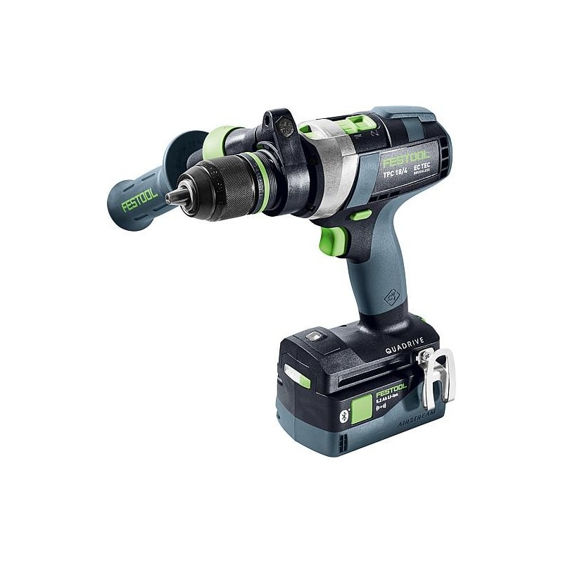 Perceuse-visseuse à percussion sans fil TPC 18/4 5,2/4,0 I-Plus QUADRIVE