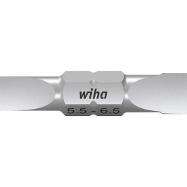 Embout double à fente wiha 7410Z, SL5,5 x 0,8 - SL6,5 x 1,2, Cond. : 10 Pièces