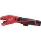 Coupe-tubes sans fil Milwaukee, M12PCSS-202C, 12 V Raptor™ pour inox avec 2 Batteries + chargeurs Ah