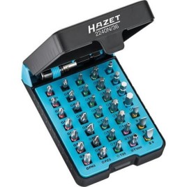 Jeu d'embouts HAZET 1/4 36 pièces avec porte-embouts