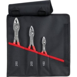 Jeu de pince multiprise KNIPEX® TwinGrip 3 pièces, avec trousse