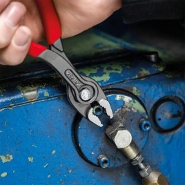 Pince à préhension frontale KNIPEX® TwinGrip Poignées revêtues de plastique, longueur - mm : 250