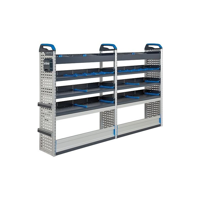 Bloc d'amenagement Sortimo DLKN 1972x1324x381mm, 59,66 kg