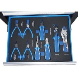 Chariot d'atelier équipé 165 pièces