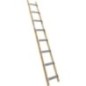 Échelle d'appui sur toit à barreaux Siedra bois/alu 1x12 barreaux, 1110212