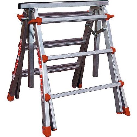 Chevalet d'échafaudage télescopique Alu TBB985