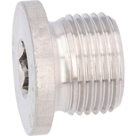 Vis de fermeture avec collerette et six pans creux DIN 908 A2 M 26X1,5 selon DIN 13 conditionnement : 10