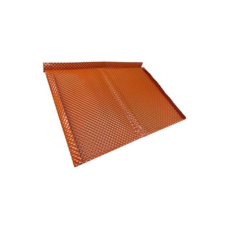 Tuile universelle PV flex L405, rouge, pour PV et solaire