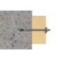 Goujon d'ancrage FAZ II Plus 12/160 GS R inox A4
