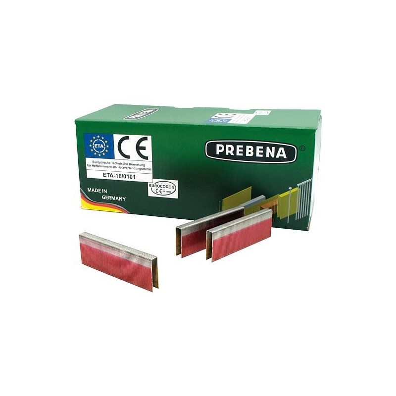 Agrafes type Z 50 mm, V2A, évaluation ETA, UE : 9500 pcs.