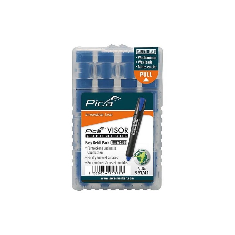 Recharges Bleu 99141 pour Visor Cond:4 Pièce- s