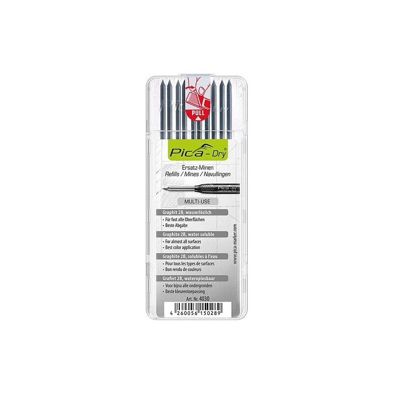 Recharges Gris 4030 pour Dry Cond. : 10 pièces