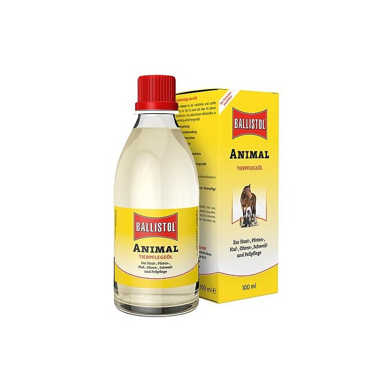 Huile soin vétérinaire BALLISTOL Animal, bouteille 100ml