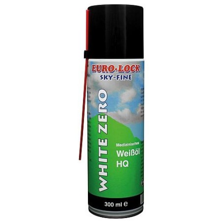 Huile blanche - SKY FINE EURO-LOCK FINE-311 WHITE ZERO bombe aérosol 300ml