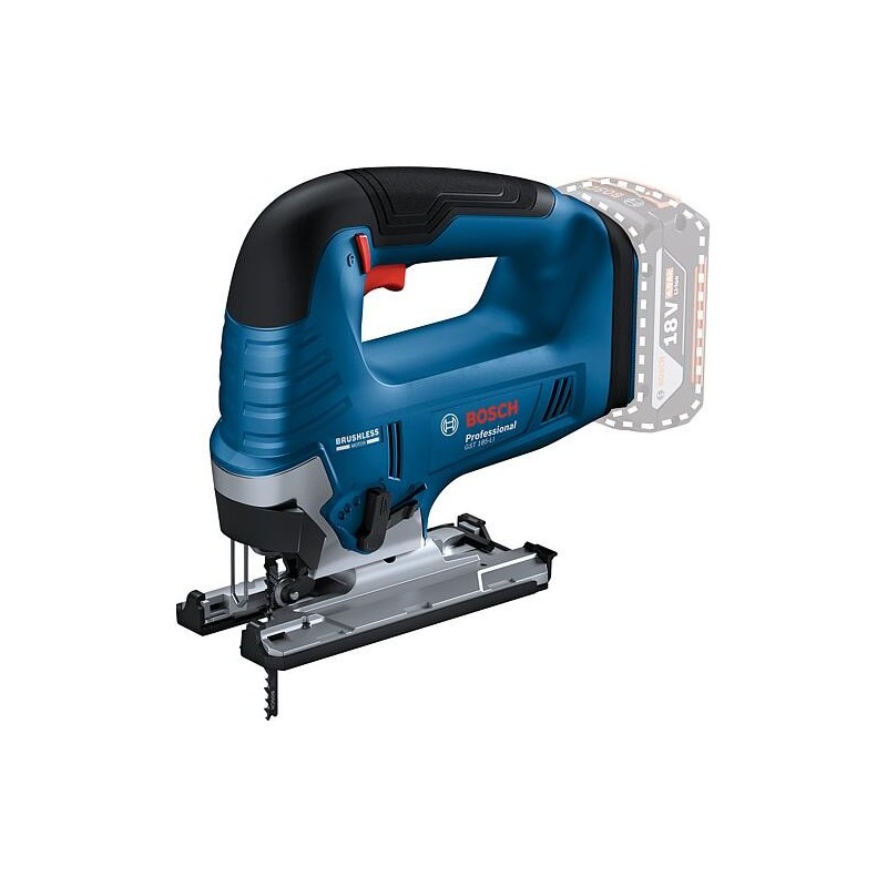 Akku-Stichsäge BOSCH GST 18V-125 B, 18 V ohne Akkus und Ladegerät