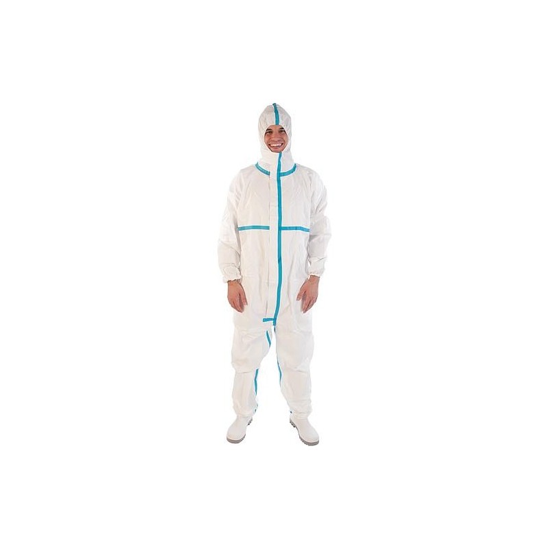 Combinaison Mikro Plus , blanc, taille XL, 1 pièce
