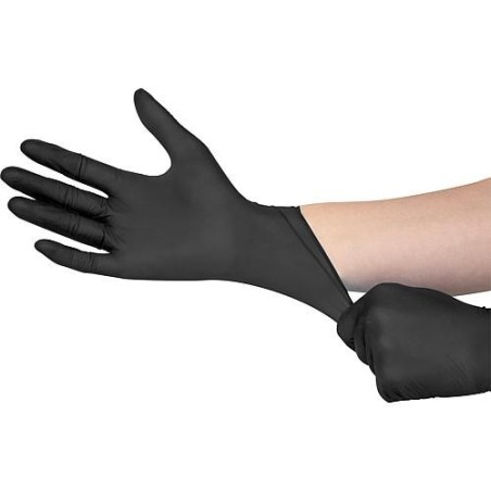 Gants de protection en nitrile ALLROUND taille M, UE : 100 pièces