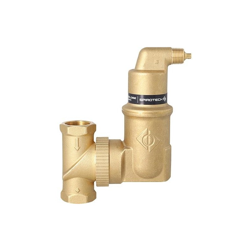 Séparateur d'air à microbulles Spirovent Solaire AutoClose 1 1/2 Femelle