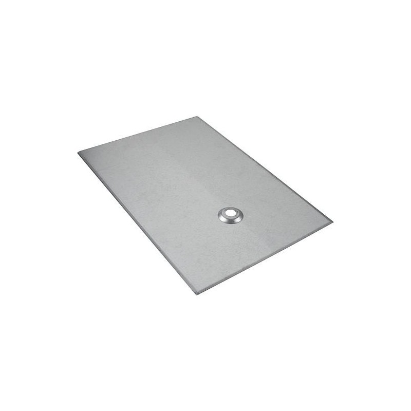 Plaque support de tuile type ardoise - inox
