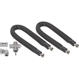 kit de liaison panneau solaire alu kit de base pour 2 panneaux avec insertion de toît isolée, d:22mm