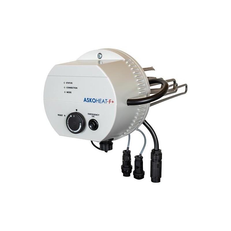 Bride radiateur TYPE AHFR-BI-plus, 5,8kW, 400V, 7-étapes, Ø 180