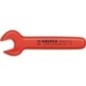 Cle a fourche KNIPEX isolée jusqu'à 1000V, mâchoire 15°, SW18