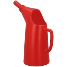 Gobelet gradue en polyethylene 3000 ml avec ecoulement fixe    - W41