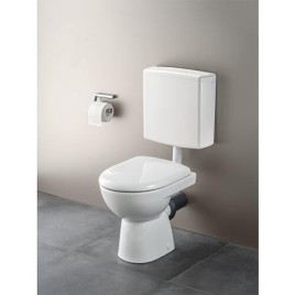 Geberit Renova, WC sur pied à fond creux, sortie verticale, blanc