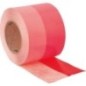 Bande adhésive pour plinthes, autocollante, rouge - Lxl 20m x 10cm