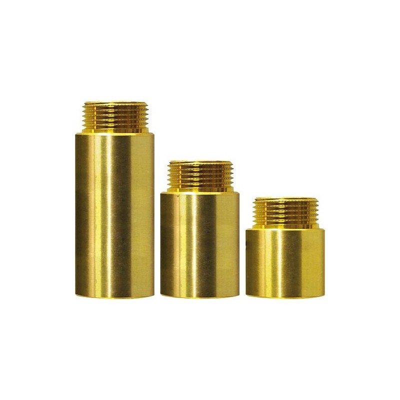 Rallonge de robinet en laitonAG/Femelle - version lourde DN10- 3/8x65mm