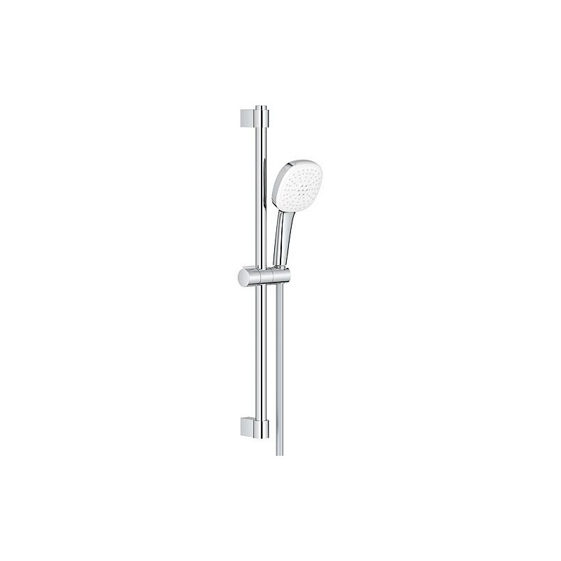 Set de douche Grohe Tempesta Cube 110 600 mm, 2 jets Ø 110 mm chromé