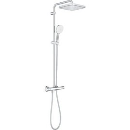 Colonne de douche Grohe Tempesta Cosmopolitan 250 cube, avec mitigeur thermostatique, chromé