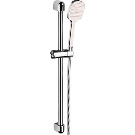 Brause-Set Daphni 900 mm, 4 Strahlarten Ø 120 mm chrom, Wandhalter höhenverstellbar