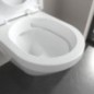 Pack combiné VetB Architectura WC suspendu à fond creux ouvert TwistFlush sans rinçage + Abattant WC Softclose, blanc