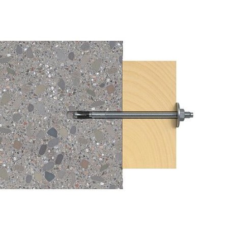 Goujon d'ancrage FAZ II Plus 12/30 GS R inox A4