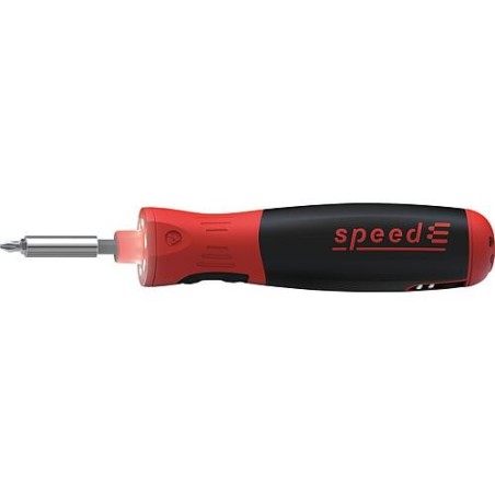 Jeu de tournevis sans fil 1/4 Wiha speedE® PocketDrive 3,7V avec 1,5 Ah, 35 pièces