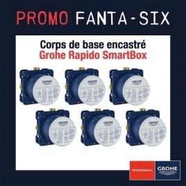 Six-Pack paquet économique 6x Grohe Smartbox