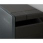 GEBERIT Monolith Plus Module sanitaire pour WC suspendu 114cm, verre blanc/aluminium