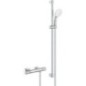 Brausethermostat-Set Grohe Grohtherm 1000 Performance Brausestange 900 mm, Handbrause Ø 110 mm und Brauseschlauch chrom
