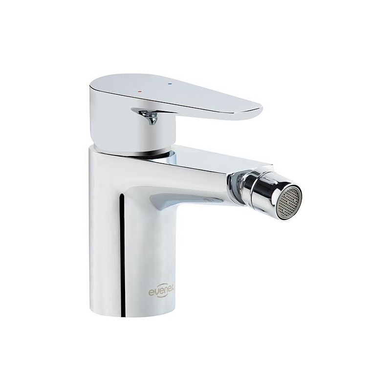Mitigeur de bidet Emirja, déport 126 mm, chromé