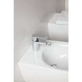 Mitigeur de bidet Emirja, déport 126 mm, chromé