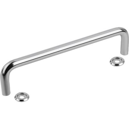 Poignee en forme d'etrier D:10 A:120 chrome brillant           *BG*