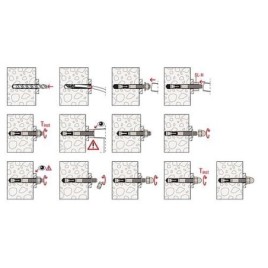 Goujon d'ancrage FAZ II Plus 10/10 H R inox A2 UE 20
