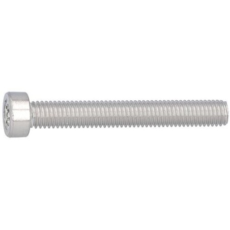 Vis cylindriques, TX, tête basse ISO 14580 A2 M 4X5 conditionnement : 1000