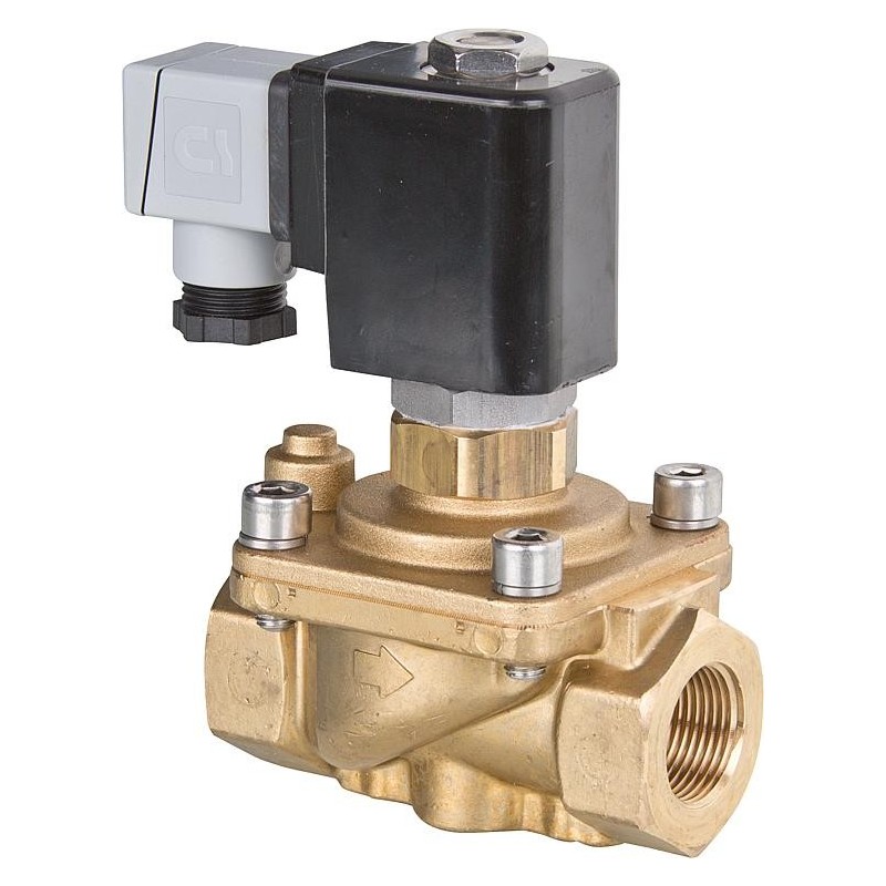 Electrovanne GSR a servocommande forcee. B 4327.1002.242 230V 50Hz 0-16 bar 11/2" ,